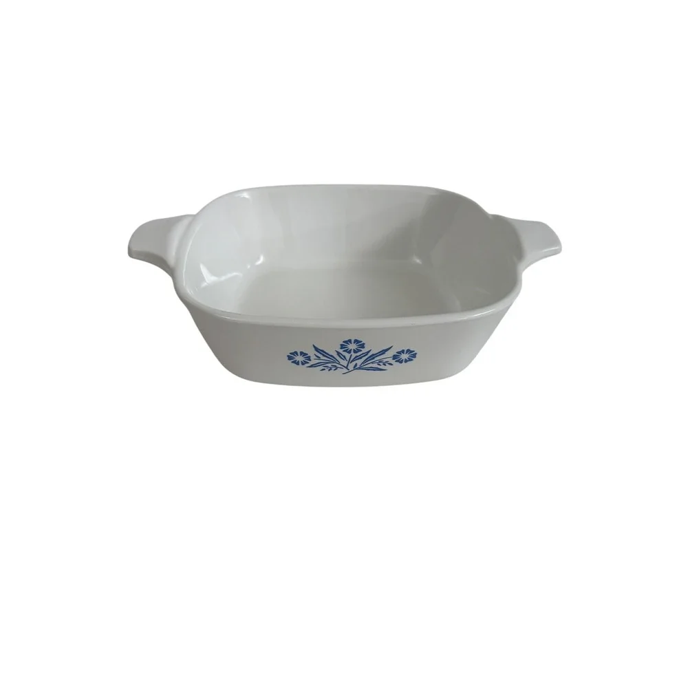 Vintage Corning Ware Blue Cornflower P-41 Petite Pan 1 3/4 Cup Made USA